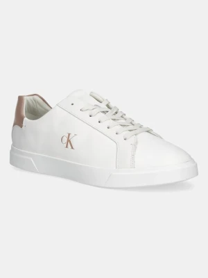 Calvin Klein sneakersy LOW PRO CUPS LTH MG damskie kolor biały HW0HW02823