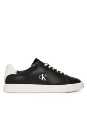 Calvin Klein Sneakersy Low Pro Cups Lth Mg HW0HW02823 Czarny