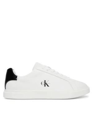 Calvin Klein Sneakersy Low Pro Cups Lth Ml HW0HW03146 Biały