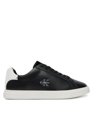Calvin Klein Sneakersy Low Pro Cups Lth Ml HW0HW03146 Czarny