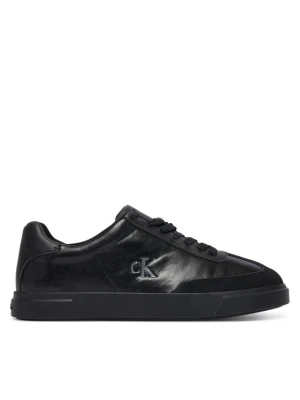 Calvin Klein Sneakersy Low Pro Cups Wingt Text Lth Sue HW0HW03226 Czarny