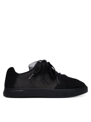 Calvin Klein Sneakersy Low Pro Cupsole Wt Satin Mix HW0HW03288 Czarny