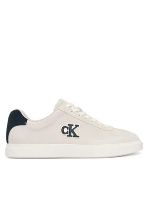 Calvin Klein Sneakersy Low Prof Cupsole Su HM0HM02125 Écru Kremowy