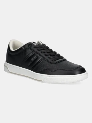 Calvin Klein sneakersy LOW TOP LACE UP LOGO kolor czarny HM0HM01653
