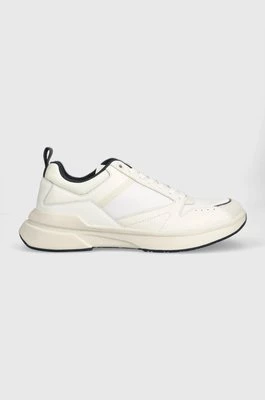 Calvin Klein sneakersy LOW TOP LACE UP MIX kolor beżowy HM0HM01044
