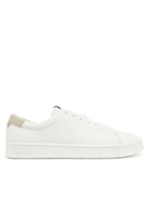 Calvin Klein Sneakersy Low Top Lace Up Nu HM0HM01758 Biały