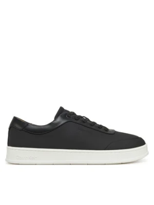 Calvin Klein Sneakersy Low Top Lace Up Oxford Rubb Lth HM0HM01708 Czarny