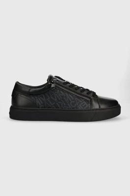 Calvin Klein sneakersy LOW TOP LACE UP W/ZI kolor czarny HM0HM01059