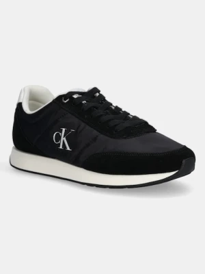 Calvin Klein sneakersy RETRO RUNNER ESS MIX MAT kolor czarny YM0YM01361