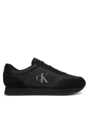 Calvin Klein Sneakersy Retro Runner Iconic Snk YM0YM01119 Czarny