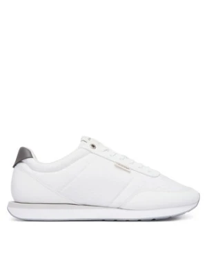 Calvin Klein Sneakersy Retro Runner T Lth Aop Ny HM0HM02213 Biały