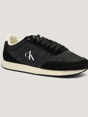 Calvin Klein Sneakersy RETRO | z dodatkiem skóry