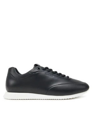 Calvin Klein Sneakersy Runner Lace Up - Lth HW0HW02396 Czarny
