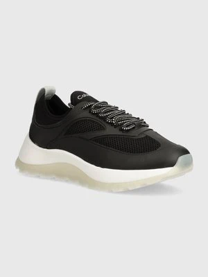 Zdjęcie produktu Calvin Klein sneakersy RUNNER LACE UP PEARL MIX M kolor czarny HW0HW02079