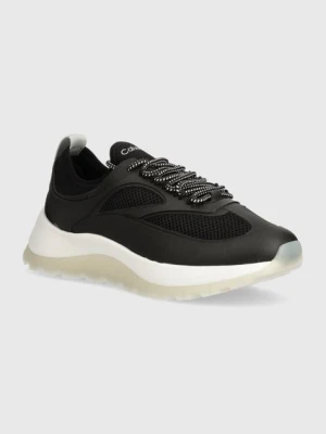 Calvin Klein sneakersy RUNNER LACE UP PEARL MIX M kolor czarny HW0HW02079