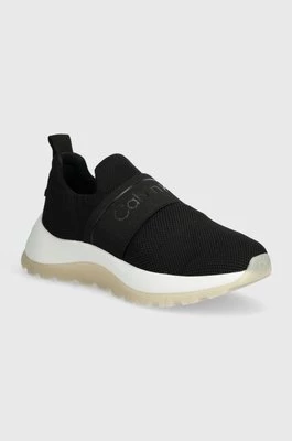 Calvin Klein sneakersy RUNNER SLIP ON HE MESH kolor czarny HW0HW01896