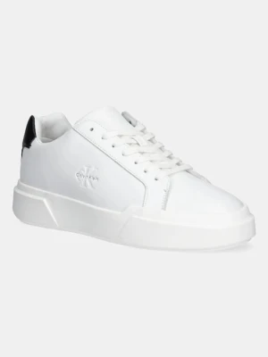 Calvin Klein sneakersy skórzane CHUNKY CUPSOLE LACEUP LTH
