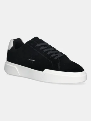 Calvin Klein sneakersy skórzane CHUNKY CUPSOLE LACEUP SU
