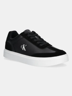 Calvin Klein sneakersy skórzane CLASSIC CUPSOLE LACEUP WT MIX