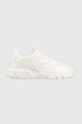Calvin Klein sneakersy skórzane LOW TOP LACE UP LTH HF kolor biały