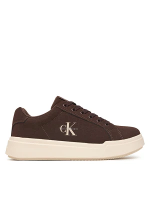 Calvin Klein Sneakersy V3X9-83472-0315 S Brązowy ciemny
