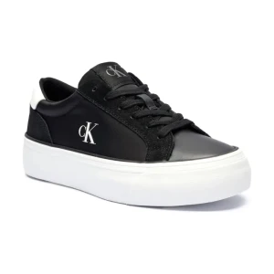 Calvin Klein Sneakersy VULC FLATFORM | z dodatkiem skóry