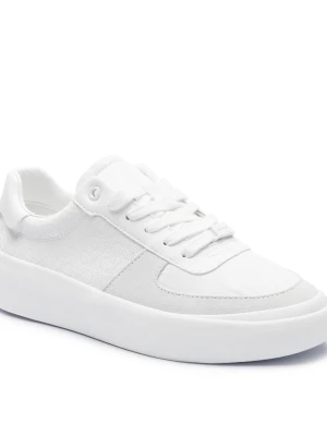 Calvin Klein Sneakersy Vulc Lace Up | z dodatkiem skóry