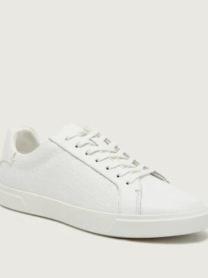 Calvin Klein Sneakersy | z dodatkiem skóry biały