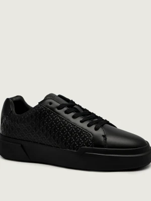 Calvin Klein Sneakersy | z dodatkiem skóry czarny