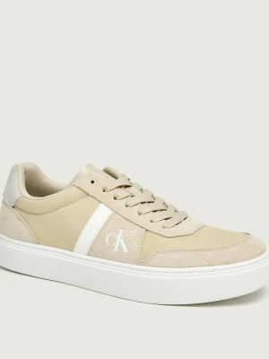 Calvin Klein Sneakersy | zamsz beżowy