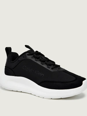 Calvin Klein Sneakersy | zamsz czarny