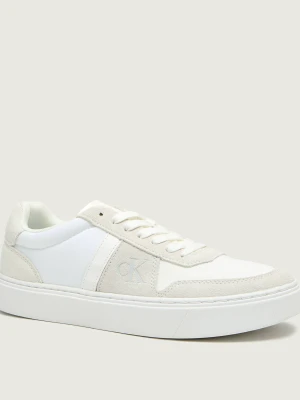 Calvin Klein Sneakersy | zamsz biały