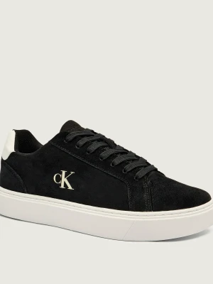 Calvin Klein Sneakersy | zamsz czarny