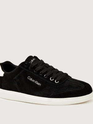 Calvin Klein Sneakersy | zamsz czarny