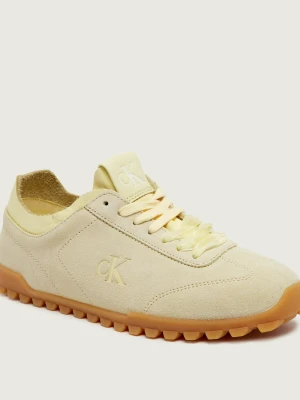 Calvin Klein Sneakersy | zamsz żółty