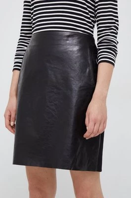 Calvin Klein spódnica kolor czarny mini prosta