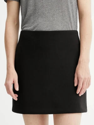 Calvin Klein spódnica kolor czarny mini prosta LV044B216G