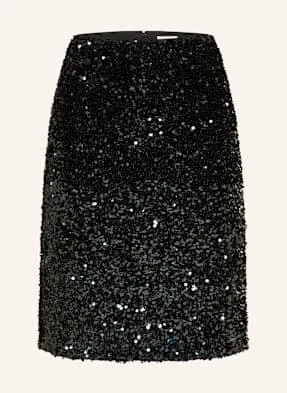 Calvin Klein Spódnica Z Cekinami schwarz