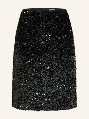 Calvin Klein Spódnica Z Cekinami schwarz