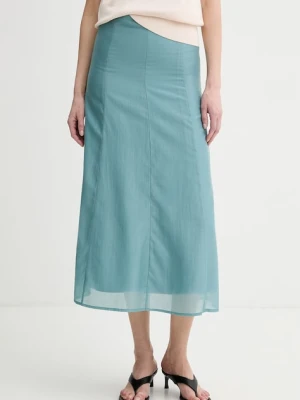 Calvin Klein spódnica z lyocellem