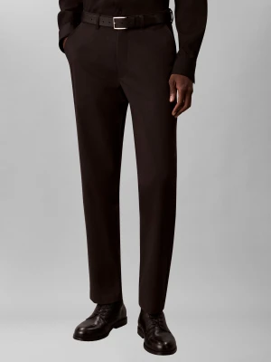 Calvin Klein Spodnie chino | Tapered fit czarny