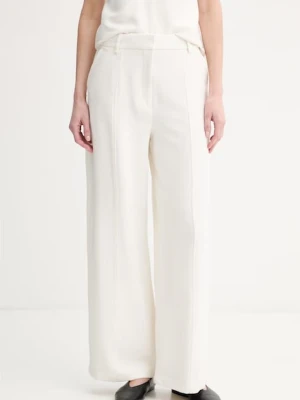 Calvin Klein spodnie damskie z wiskozą