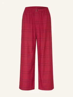 Calvin Klein Spodnie Do Spania Z Flaneli rot