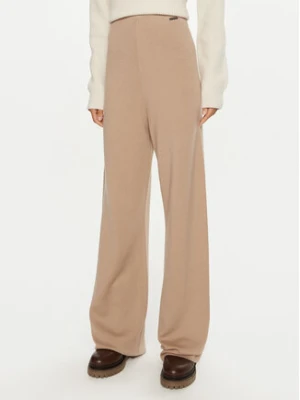 Calvin Klein Spodnie dresowe K20K207680 Beżowy Relaxed Fit