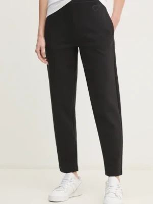 Calvin Klein spodnie dresowe kolor czarny gładkie K20K207945