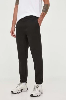 Calvin Klein spodnie dresowe kolor czarny z aplikacją
