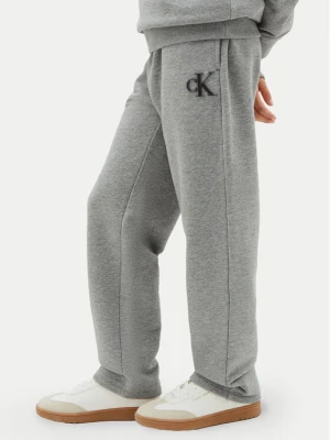 Calvin Klein Spodnie dresowe LVCKTJC43B Szary Regular Fit