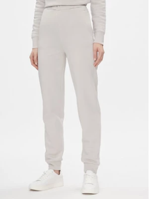 Calvin Klein Spodnie dresowe Metallic Micro Logo Jogger K20K206965 Beżowy Regular Fit