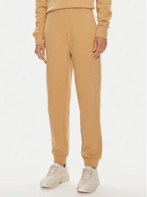 Calvin Klein Spodnie dresowe Nano Logo K20K207214 Beżowy Relaxed Fit