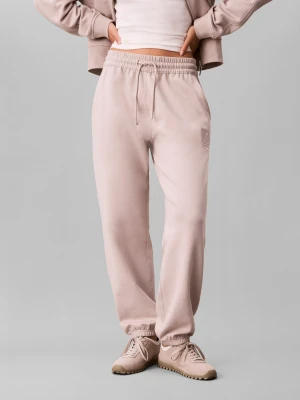 Calvin Klein Spodnie dresowe | Relaxed fit beżowy